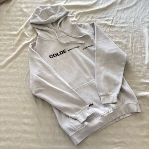 White Graphic Hoodie - Women's Sweatshirt
